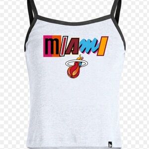 Miami Heat White Hot Tank